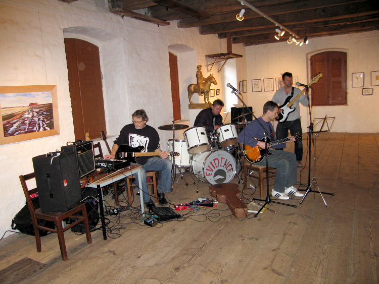 Foto: Konzert in der Galerie