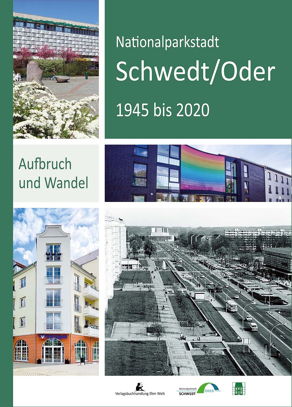 Buchcover mit Hausfassaden, Straßen und Plätzen