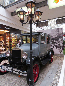 Foto: Ford T in der Ausstellung