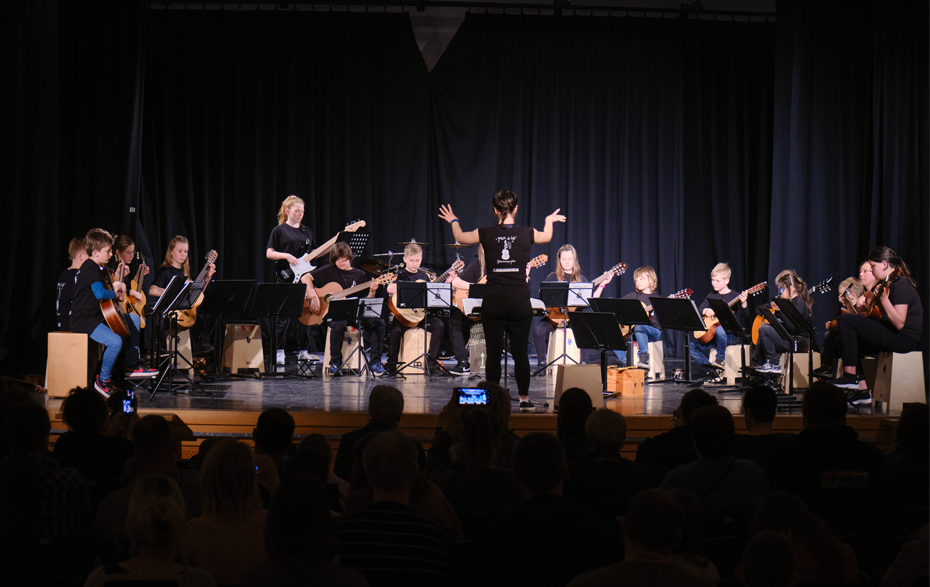 Foto: Gitarren Ensemble Probe