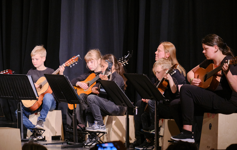 Foto: Gitarren Ensemble Probe