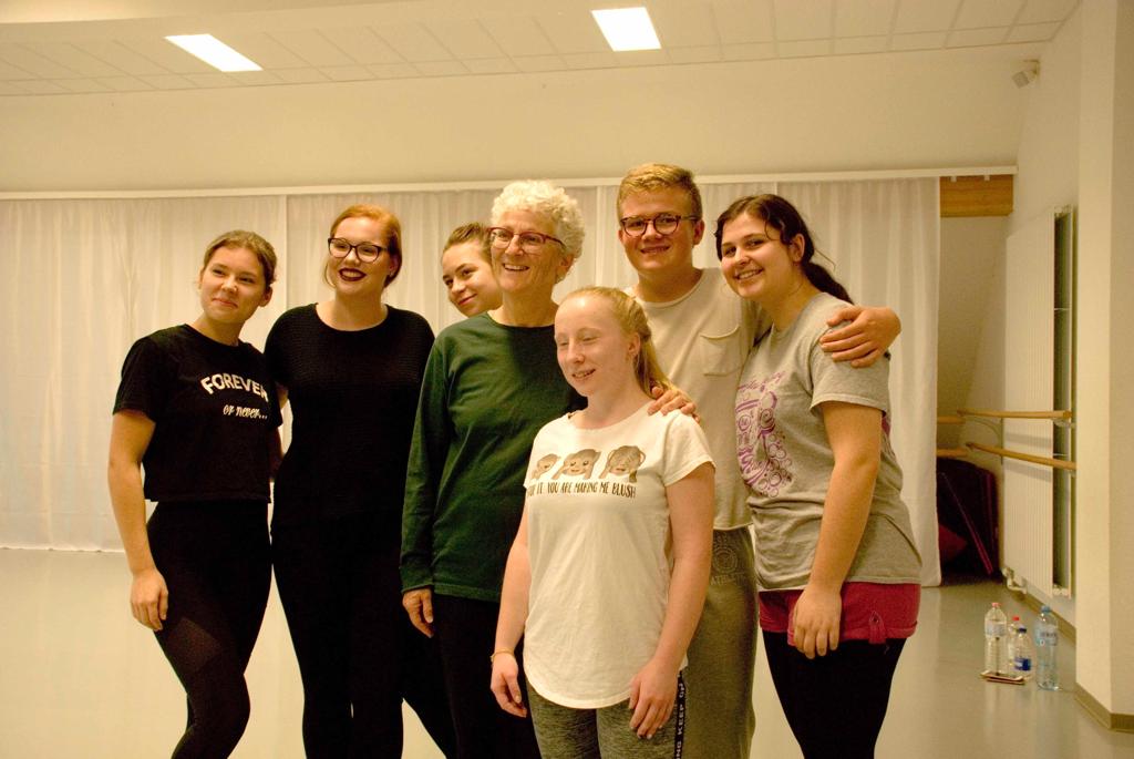 Foto: Tanzworkshop 09.11.2018 Ferolyn Angell Schüler