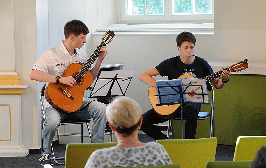 Foto: Mittsommernacht 2019 Gitarren-Duo