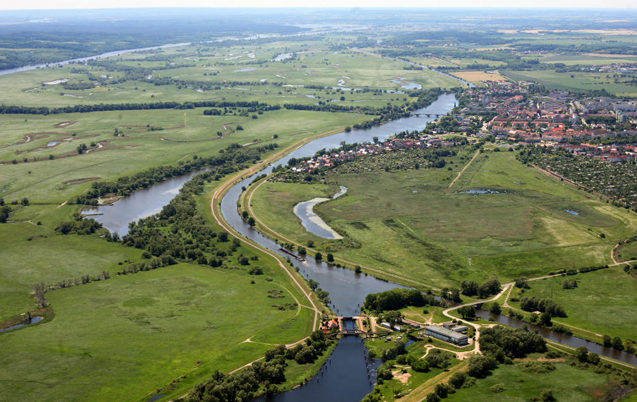 Foto: Blick ins untere Odertal