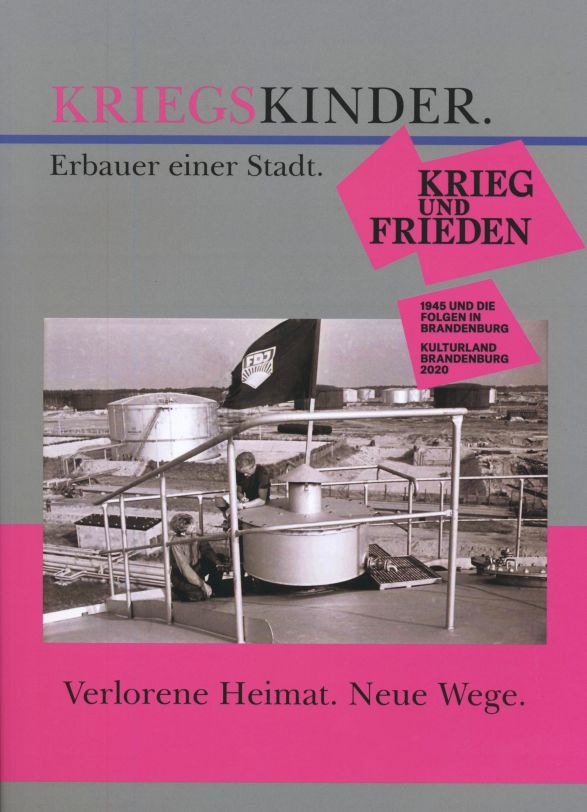 Titelblatt des Kataloges mit Blick in den Chemiebetrieb