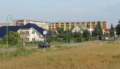 Foto: Blick in die Siedlung