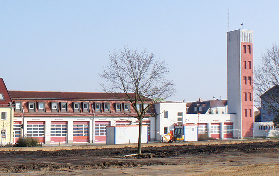 Foto: Feuerwehrgebäude Heinersdorfer Straße