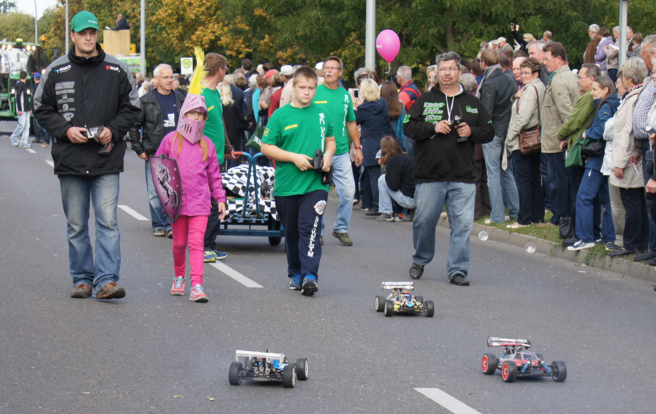 Foto: 3 Miniflitzer werden gesteuert