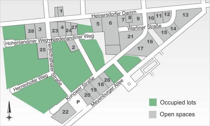 Map: Industrial Estate “Berkholzer Allee”