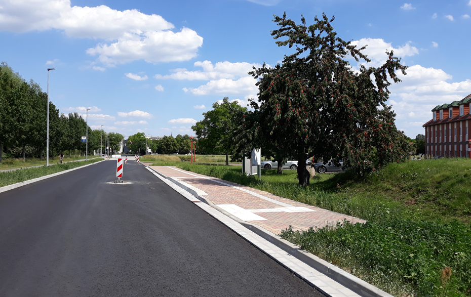 Foto: Straßenbaustelle