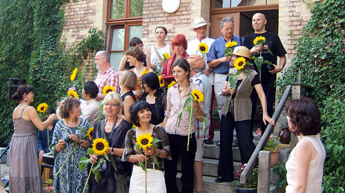 Foto: Vernissage beim Landschaftspleinair 2006