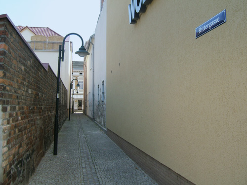 Foto: Blick in die kleine Gasse