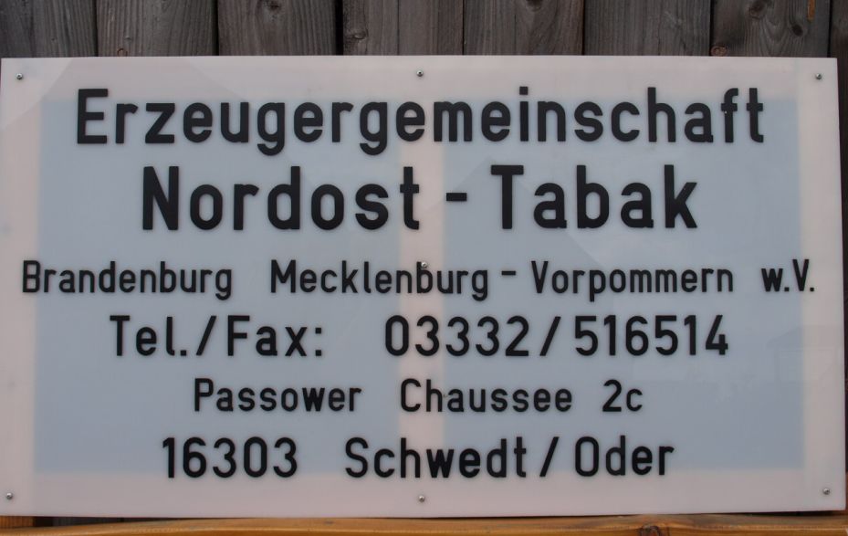 Firmenschild