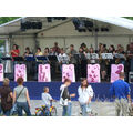 Foto: Die Big Band hat ihren Auftritt auf der Bühne am Bollwerk.