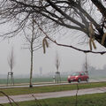 Foto vom 26. Dezember 2013: Berliner Allee mit Blick auf den Wasserturm