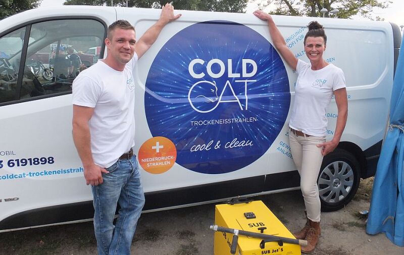 Foto: ColdCat Trockeneisstrahlen