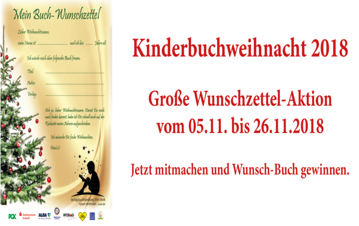 Bild: Wunschzettel Kinderbuchweihnachten 2018