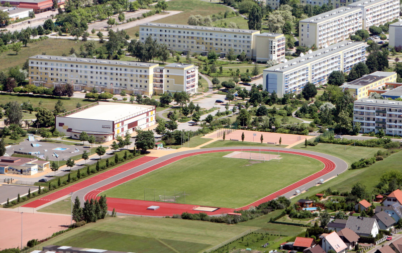 Luftbild: Freizeit- und Sportzentrum Külzviertel Luftbild: Freizeit- und Sportzentrum Külzviertel