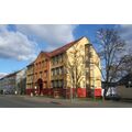 Foto: Berliner Straße mit Blick auf die Musikschule- und Kunstschule