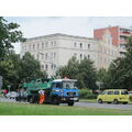 Foto vom 15. August 2011: Kanalreinigungsfahrzeug auf der Lindenallee