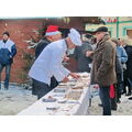 Foto: restliche Stollenstücke auf der Tafel