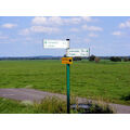 Foto vom 10. August 2010: Sonniger Blick über die Polder an der Landgrabenbrücke