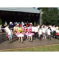 Foto: Kinder-Line-Dance-Gruppe