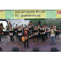 Foto: Detlef Grosenick singt das Schwedt-Lied