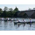 Foto: 3 Boote vor der Stadtbrücke