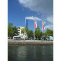 Foto vom 26. August 2012: Regenwolke und blauer Himmel über dem Bollwerk