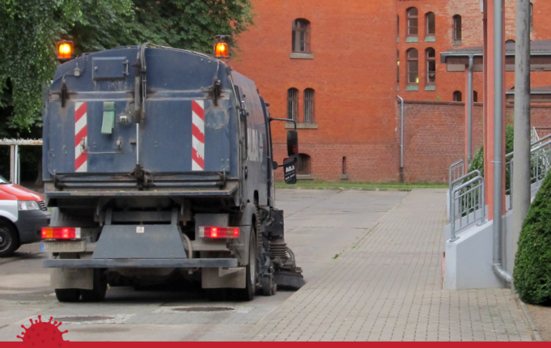 Foto: Straßenreinigungsfahrzeug