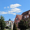 Foto vom 26. August 2013: Blick auf Häuser in der Nähe der Berliner Allee