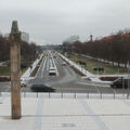 Foto vom 20. Januar 2014: Blick auf die Lindenallee