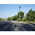 Foto: Überweg Karl-Teichmann-Straße an der Oder-Center-Kreuzung