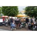 Foto: alte Motorräder auf dem Alten Markt