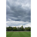 Foto vom 17. August 2016: Wolken über dem Sportplatz Dreiklang