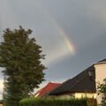 Foto vom 10. September 2015: Regenbogen