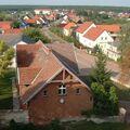 Foto: erhöhter Blick auf die Straße