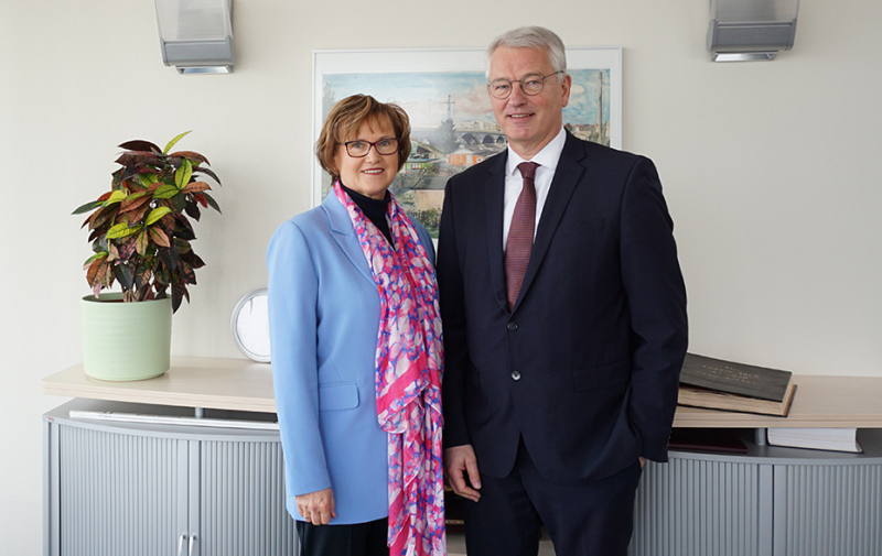 Foto: Dopperporträt im Rathaus