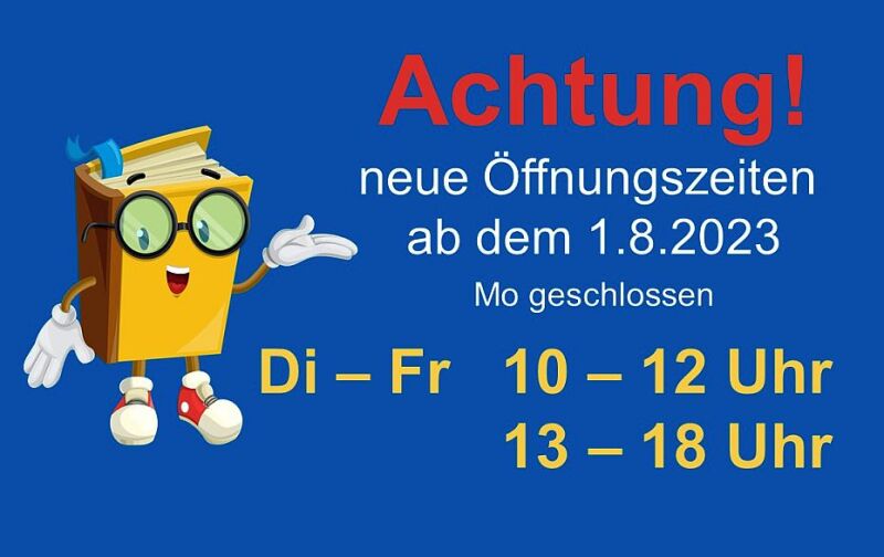 Neue Öffnungszeiten