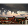 Foto vom 20. August 2006: Wolken über der Stadt