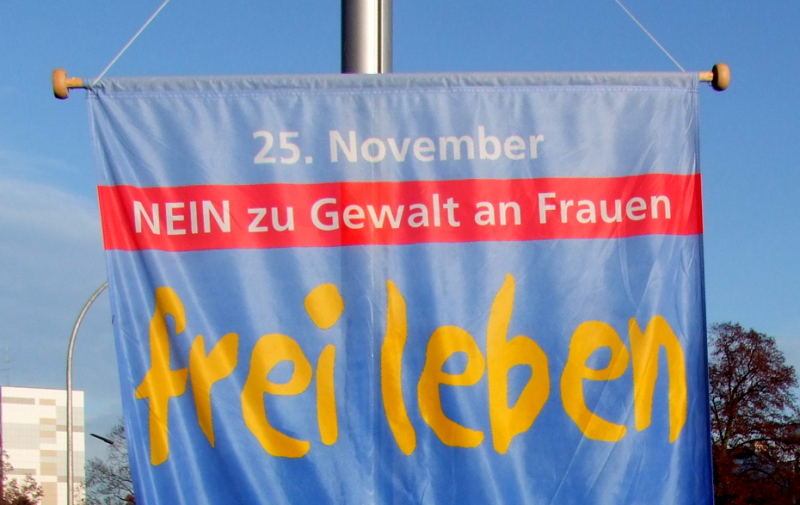 Foto: Detail der Flagge