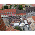 Foto: Blick auf die Vierradener Straße von oben