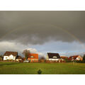 Foto vom 14. Januar 2015: Blick auf den Regenbogen Am Deich